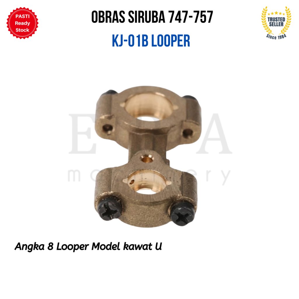 MESIN KJ01B SIRUBA รูป 8 Looper U-รูป Overlock จักรเย็บผ้า TYPICAL JACK SIMARU SHUNFA