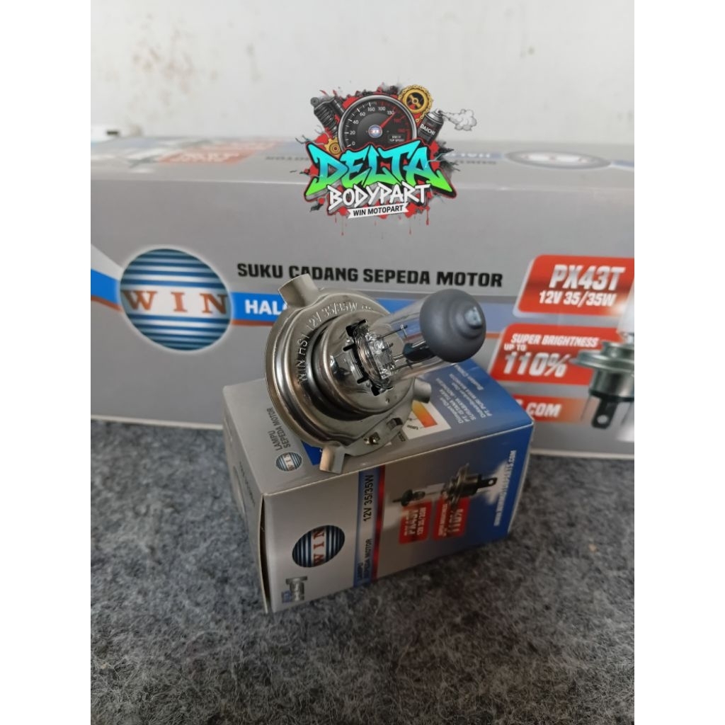 HS-1 12V 35/35W หลอดไฟ LED (WIN)