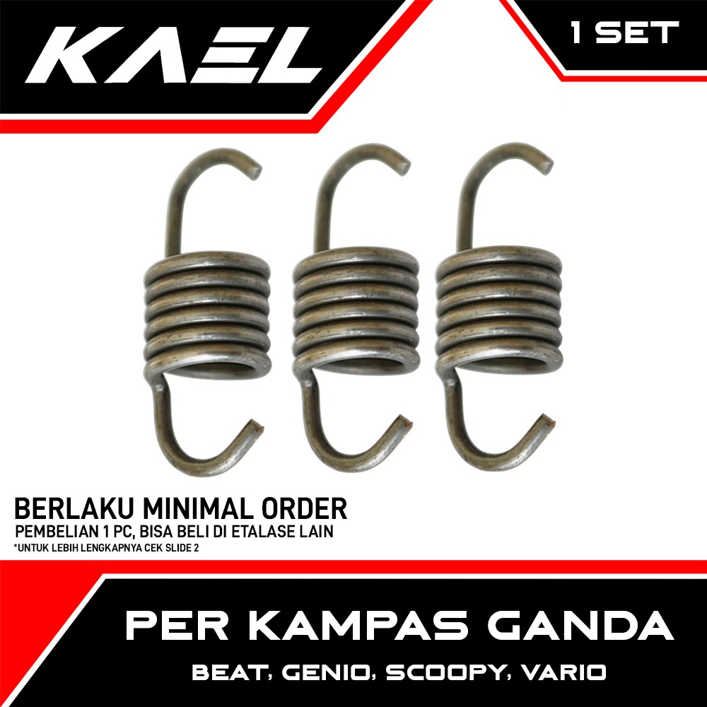 WHOLESALE คลัทช์คู่สปริง BeAT Street & Genio K0J K0JN & Scoopy K16R K93 & Vario 110 K46H K46 Pirr Pe