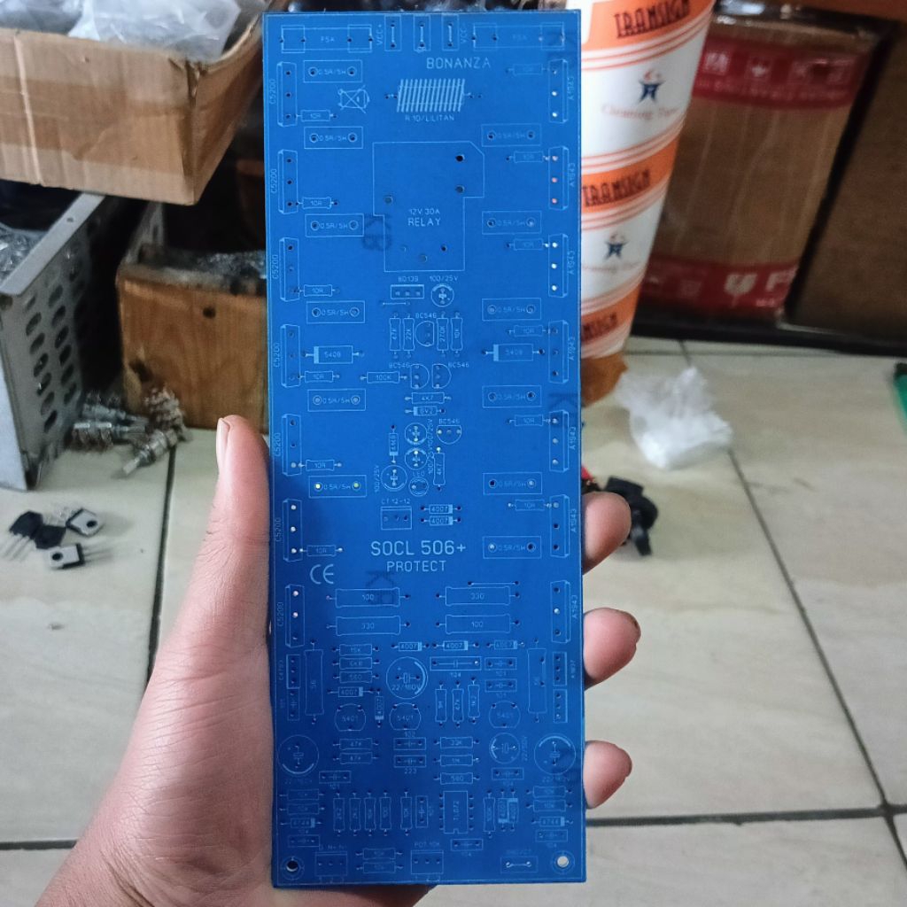 PCB SOCL 506 plus รอบสุดท้าย 6 ชุด Toshiba 5200 และ Protek 2U 22cm