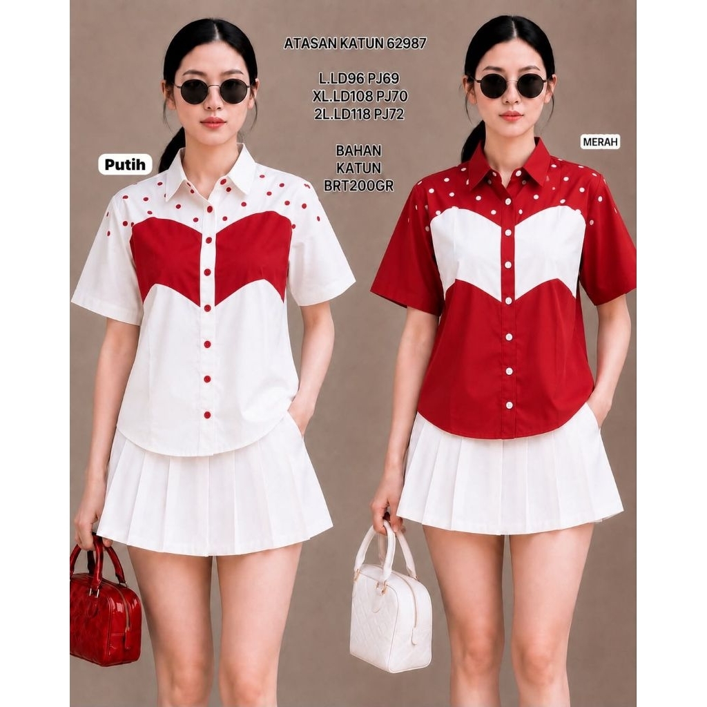 KATUN [L-2L] เสื้อคอตตอน -43319-42888-8849-45455-62987