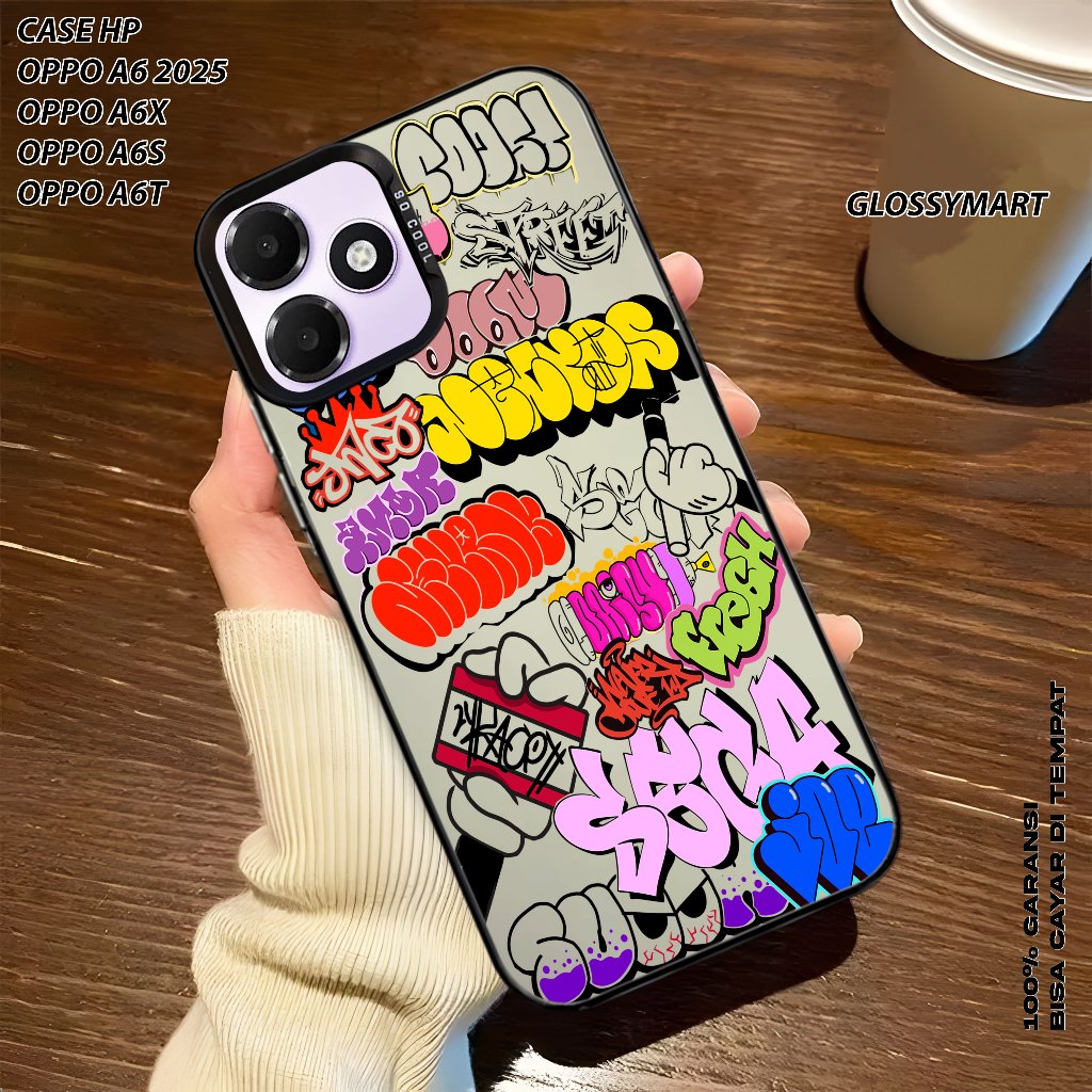 OPPO A6C CASE - OPPO A6X - OPPO A6S - OPPO A6T - OPPO A6 2026 - เคส Premium Matte Hard - เคส IMD - เ
