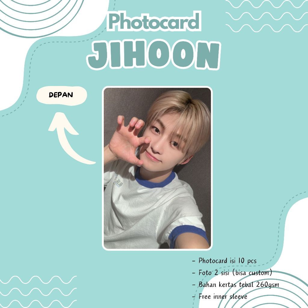 (10 ชิ้น) JIHOON TWS PHOTOCARDS