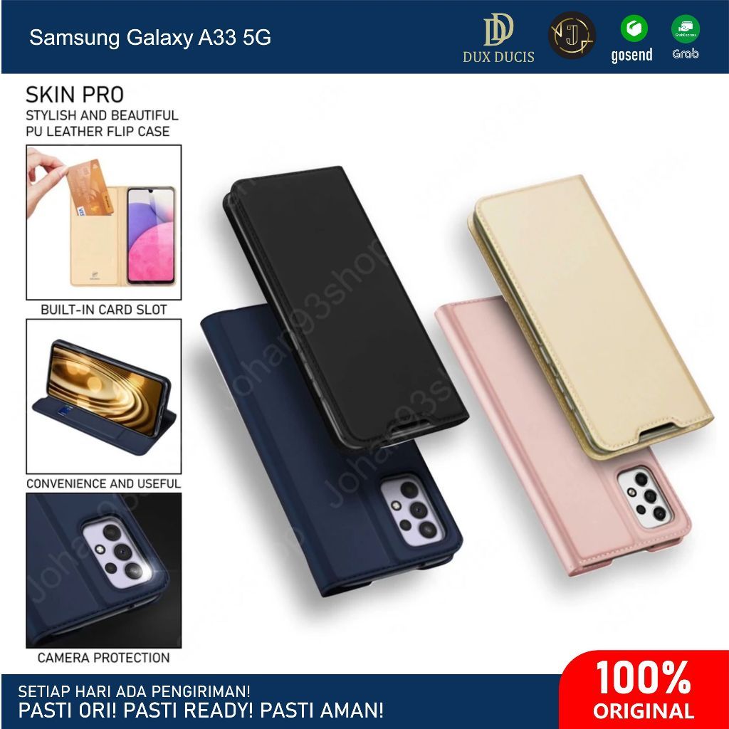 Samsung Galaxy A33 5G DUX DUCIS SKIN PRO Card Slot Flip-Casing Case
