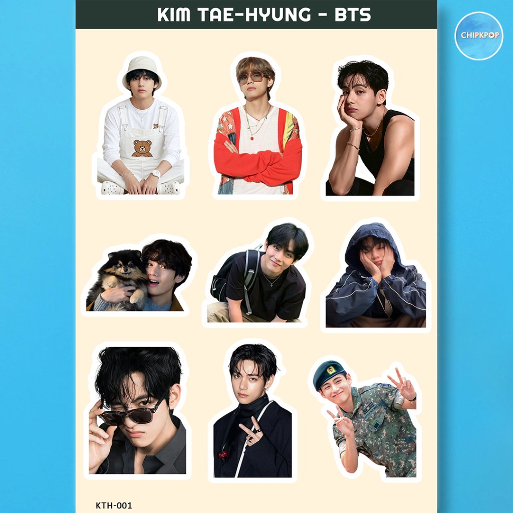 BTS TAEHYUNG BTS V BTS I TAEHYUNG BTS I SUGA BTS I สติ๊กเกอร์ KPOP BTS I สติ๊กเกอร์ JIN NAMJOON JHOP