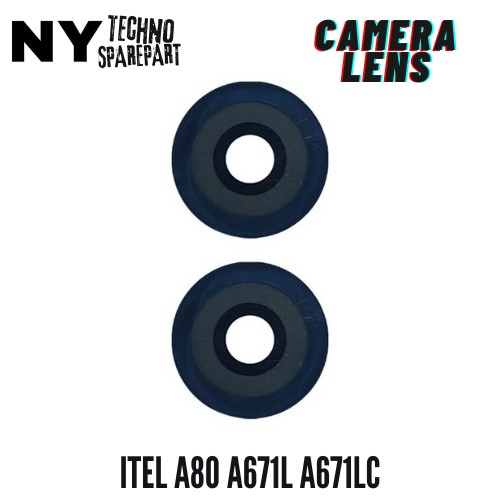NY เลนส์กล้อง ITEL A80 A671L A671LC กระจกกล้องด้านหลัง