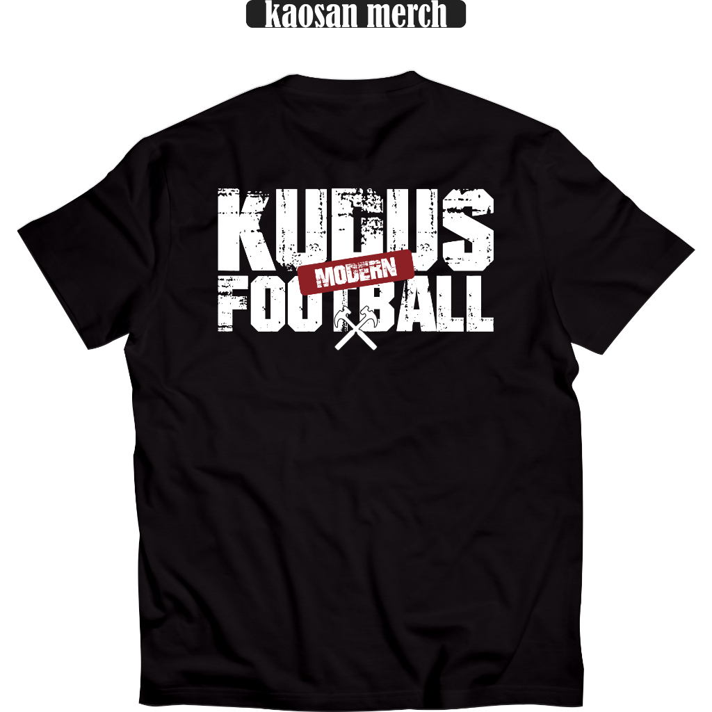 เสื้อยืด Kudus Supporter เสื้อยืด Kudus Modern Football Cotton Combed