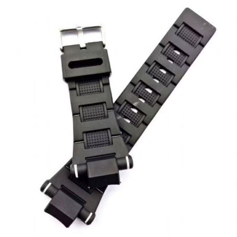 CASIO G-SHOCK WR-20BAR WR 20 BAR WR20-BAR WR20BAR BLACK WATCH STRAP