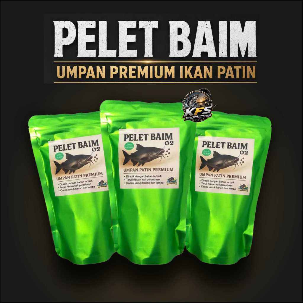 Baim 02 Pellets Premium Patin Pellets Daily Galatama Competition Baim Fishing