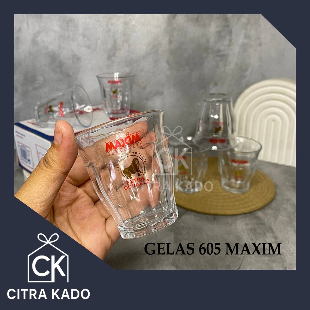 MAXIM ถ้วยกาแฟ/ ถ้วยกาแฟ 6 ชิ้น/ MAXIM 605 ถ้วย