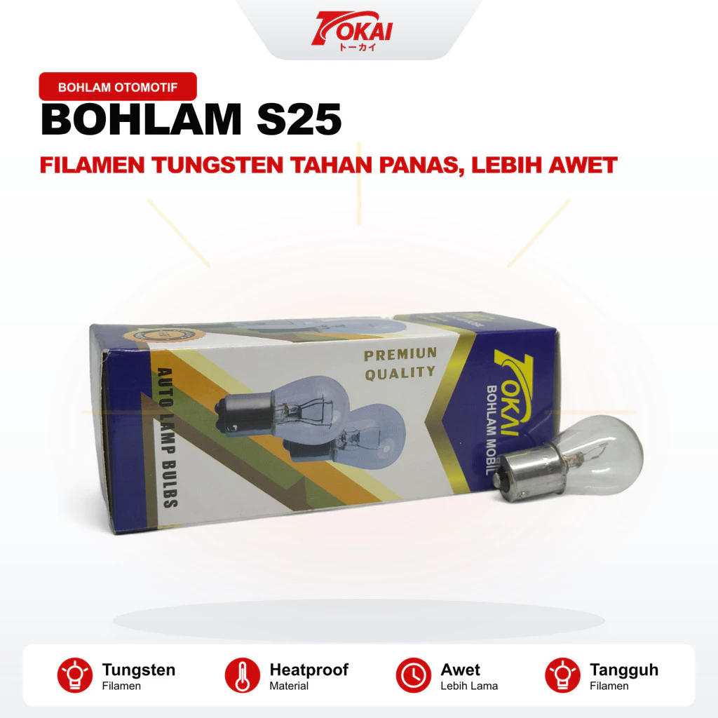 TOKAI Tokai Bulb - Stop Cap REM-SEN-SEIN-MUNDUR-SIDE ORIGINAL