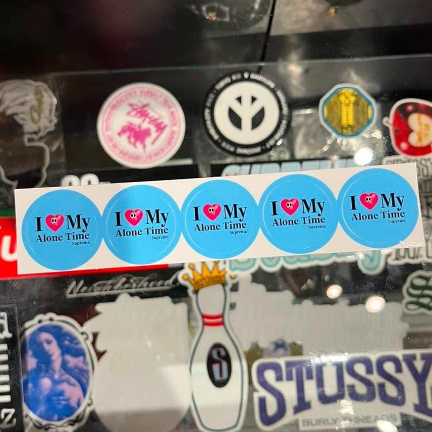 I LOVE MY ALONE TIME MINI STICKERS SHEET SS26