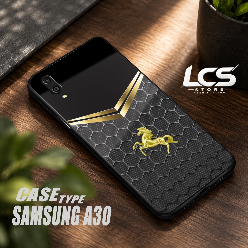 Softcase SAMSUNG A30 Casing Glossy SAMSUNG A30 Case Glossy Cessing Hp Protector Hp Accessories