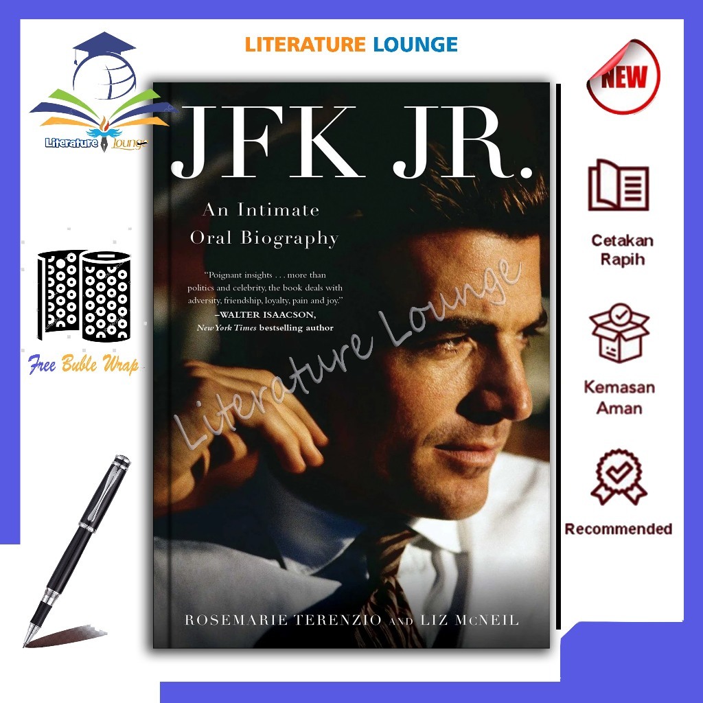 Literature.lounge - JFK Jr.: ชีวประวัติช่องปากที่ใกล้ชิด โดย RoseMarie Terenzio (ภาษาอังกฤษ)