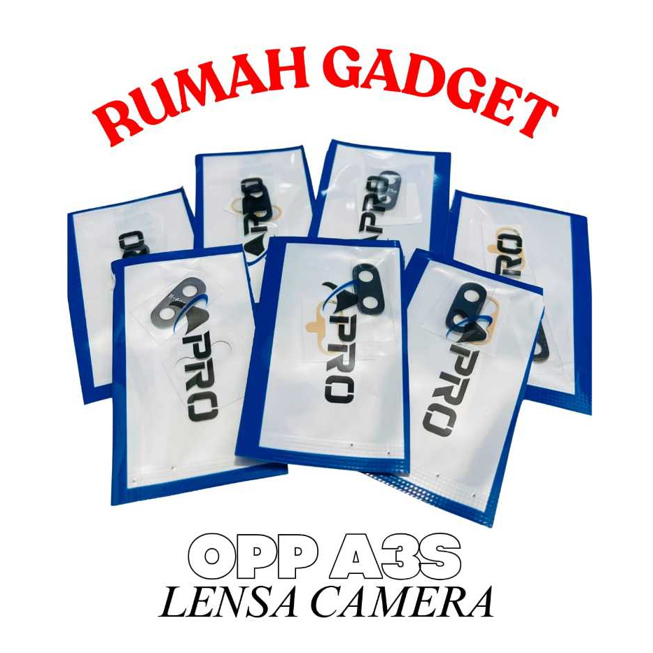 CAMERA GLASS/CAMERA LENS เท่านั้นสําหรับเลนส์ OPP A3S เท่านั้น GLASS/CAMERA PROTECTOR