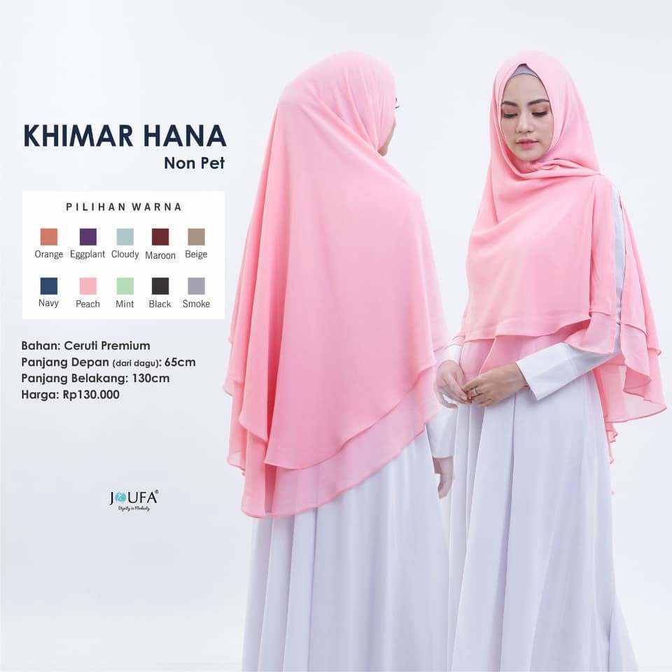 JOUFA KHIMAR ADULT WOLVIS KHIMAR HANA NON PET