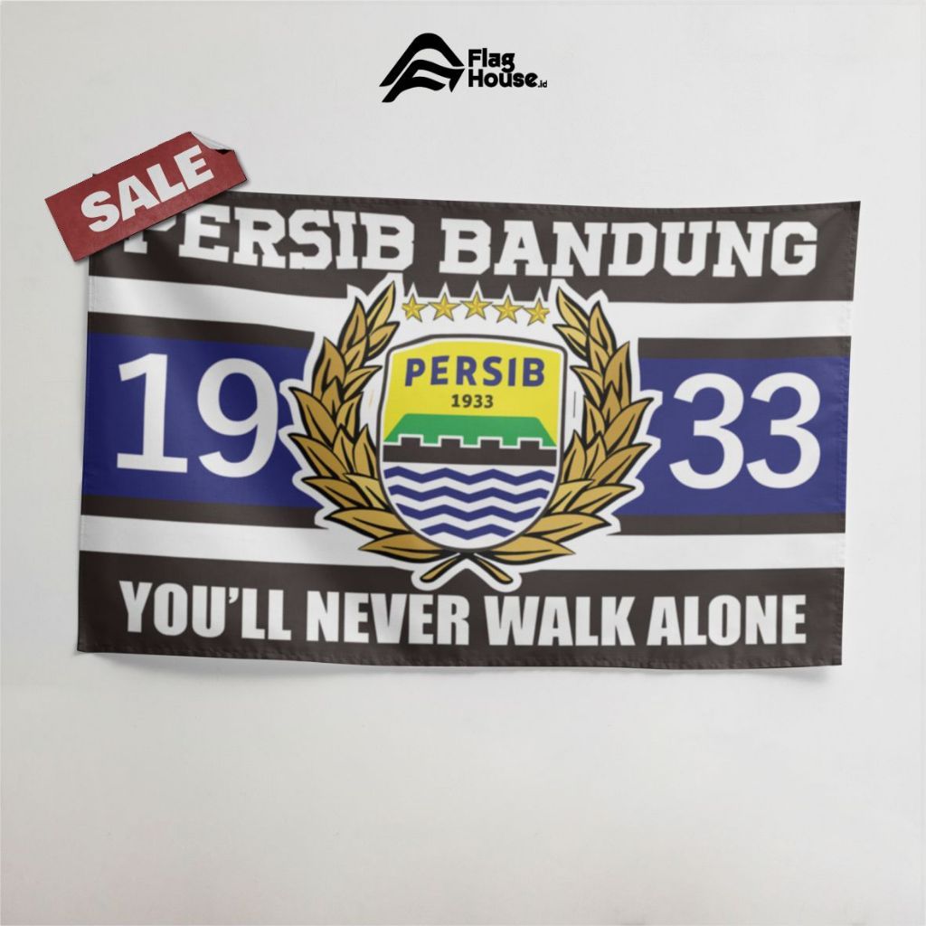 Flaghouse.id - Persib Bandung Football Flag/Tapestry