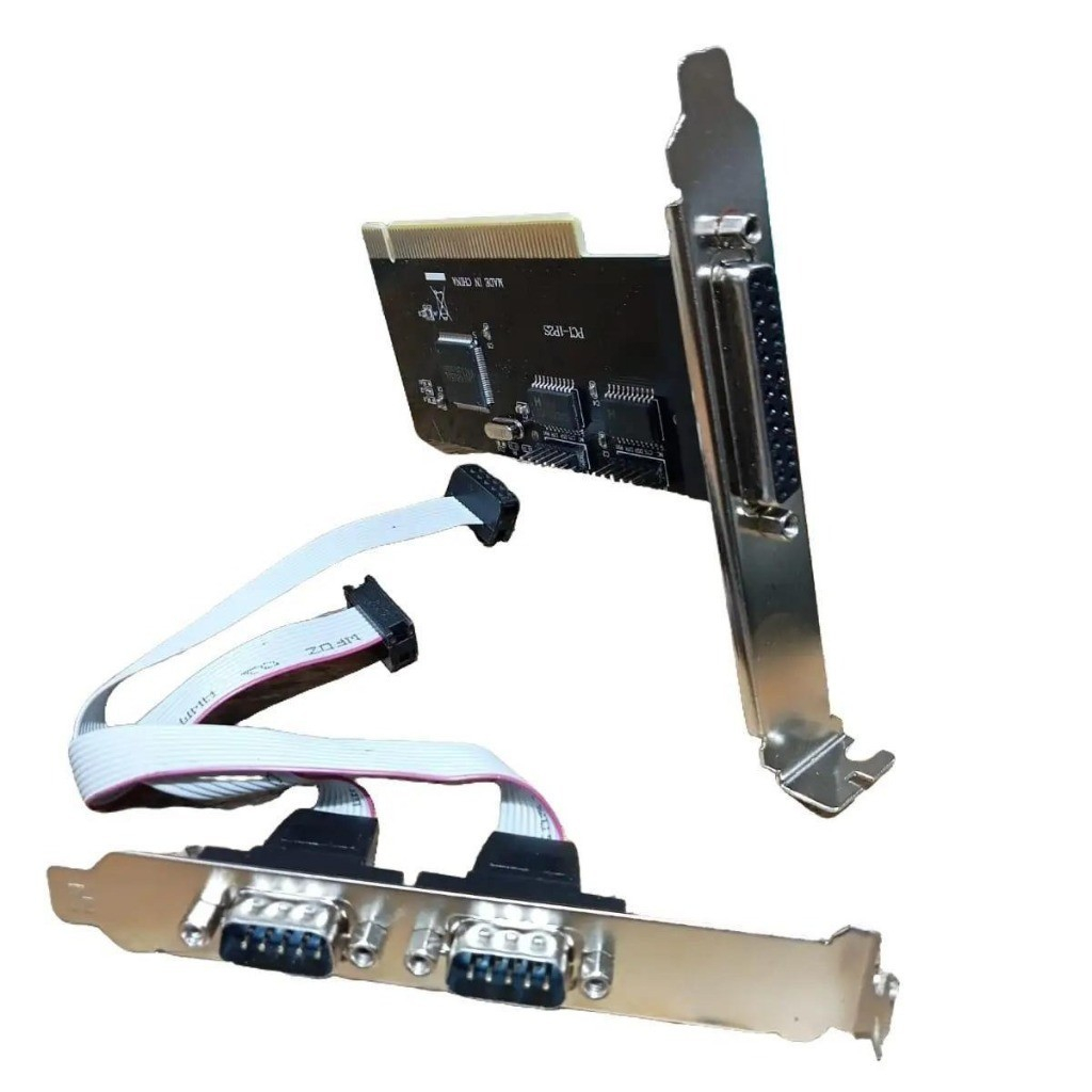 PCI SERIAL RS 232 2 PORT + PCI PARALLEL 1 PORT, การ์ด PCI O/I