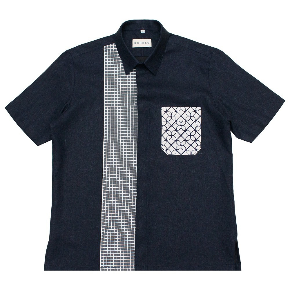 KEMEJA Naraka - เสื้อเชิ้ตผ้าบาติกแขนสั้น Bonolo