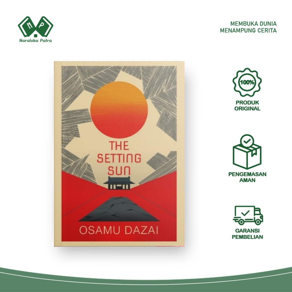 [ PRE ORDER ] Novel The Setting Sun - Osamu Dazai - Sigma Publishing (27 Ags - 09 Sep)