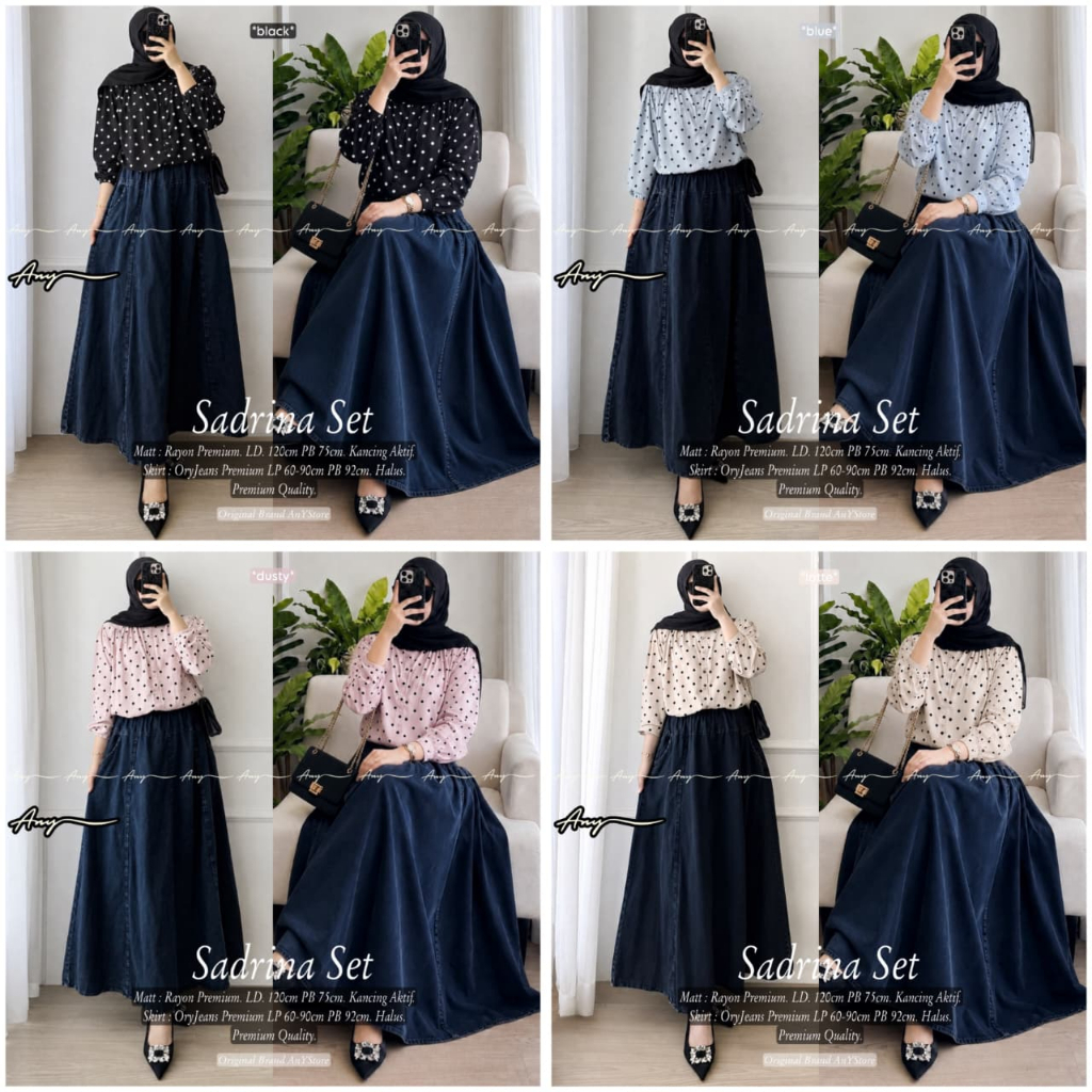 HQ เสื้อผ้าผู้หญิง SADRINA SET จาก AnY FASHION STORE