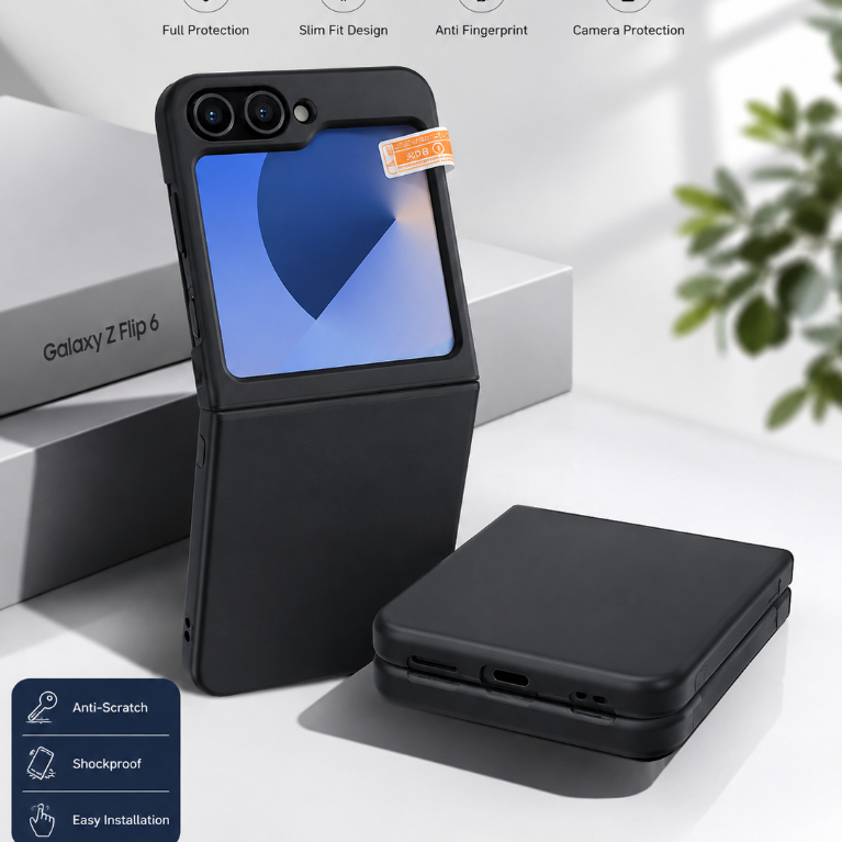 BESTCASE8 - GKK CASE COLOR LENS GLASS SAMSUNG Z FLIP 4 / Z FLIP 5 / Z FLIP 6 / Z FLIP 7 COLORFUL CAS