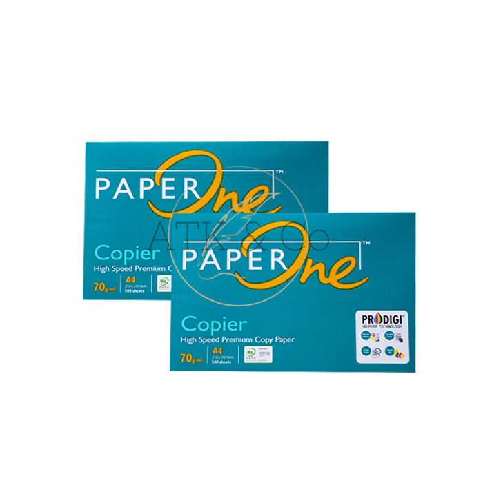 A4 HVS Paper 70gr Paper One - A4 White Photocoopy Printing Paper 70 แกรม