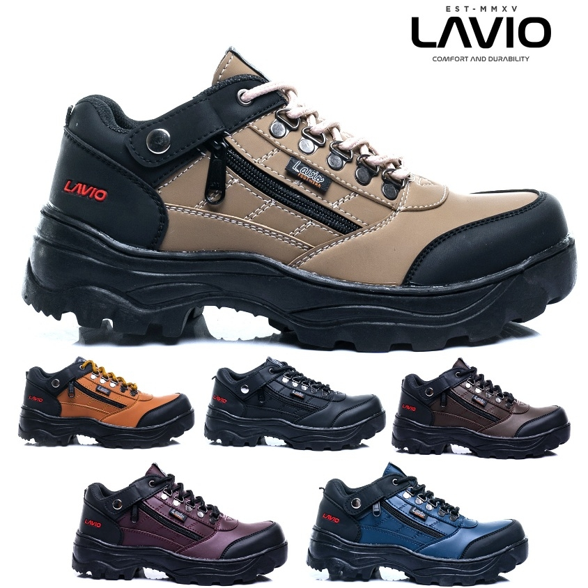Lavio รองเท้านิรภัยผู้หญิง e95 ซิปเดิมซิปใช้งานได้จริง