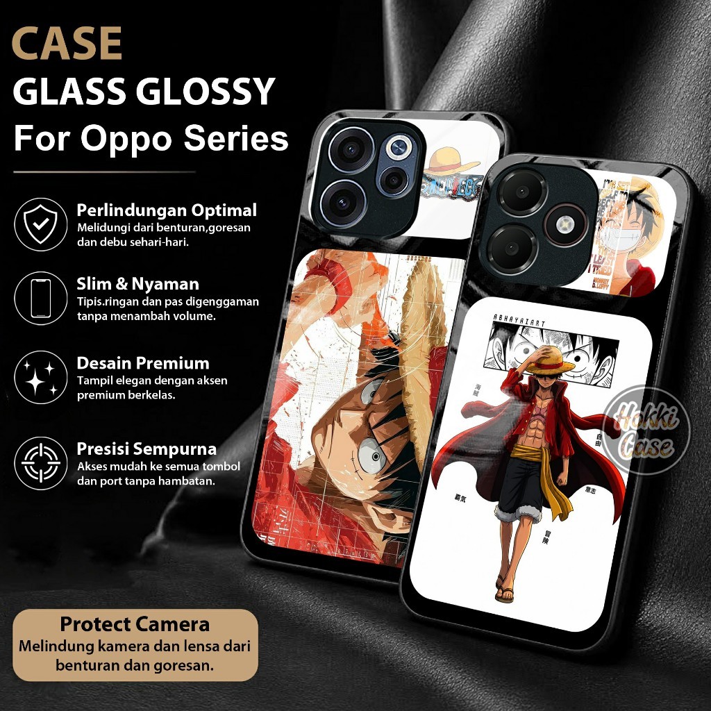 One Piece สําหรับ Oppo A6C A6X A6 Pro A5i A5X A3X A60 A38 A5S A54 A16 A95 A74 A98 - เคสสําหรับ Reno 