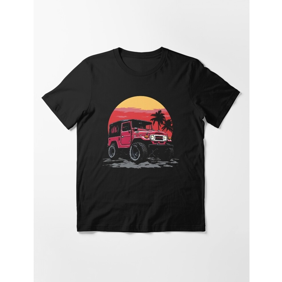 1969-1984 TOYOTA LAND CRUISER FJ40 Essential เสื้อยืด