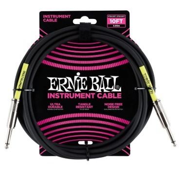 Ernie Ball 6048 Ultraflex Instrument Cable สายแจ็ค 10 ฟุต
