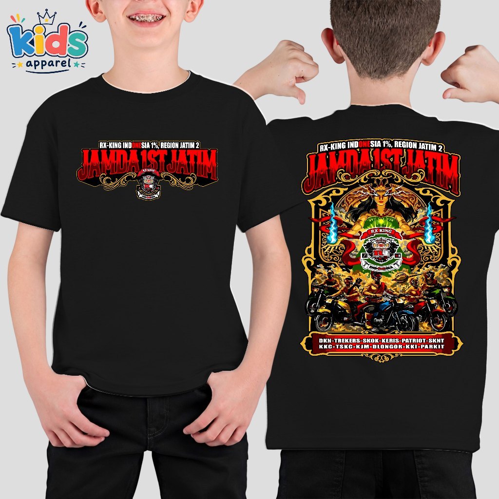 JAMDA 1st JATIM RX KING INDONESIA CHILDRENS เสื้อยืด 11-12 JULY 2026