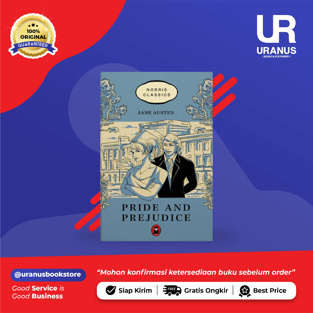 NORRIS CLASSICS: PRIDE AND PREJUDICE - JANE AUSTEN - URANUS BOOK SHOP -