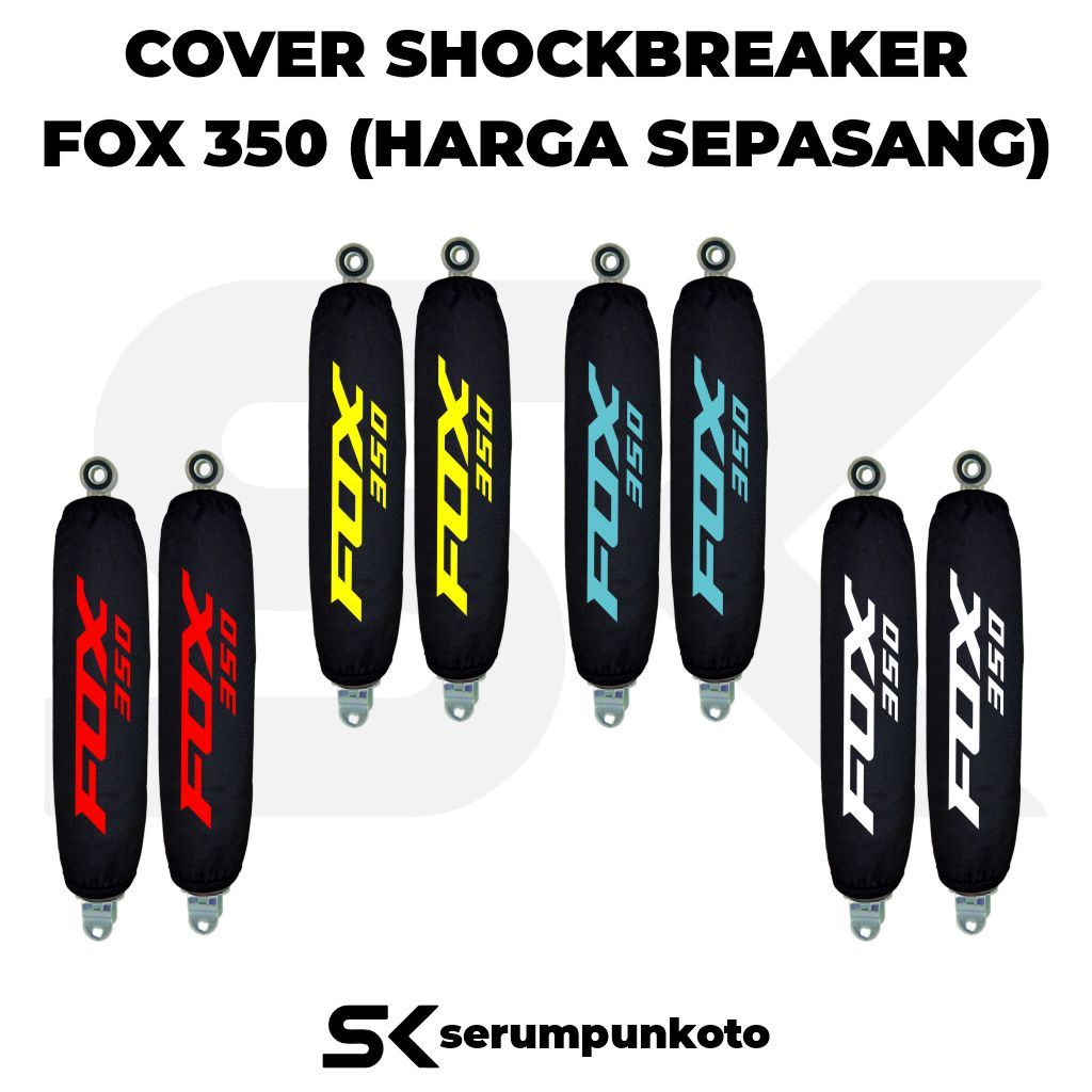 SERUMPUNKOTO - FOX 350 EV SHOCK COVER / FOX 350 SHOCKBREAKER COVER / ELECTRIC MOTORCYCLE SHOCK COVER