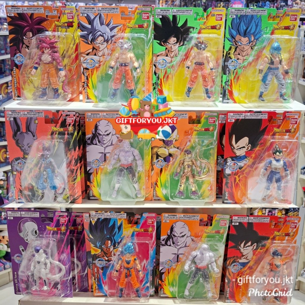 Bandai Dragon Ball Evolve Daima Beauties Jiren Golden Frieza Vegeta Frieza 4th รูปแบบ 5 "Action Figu
