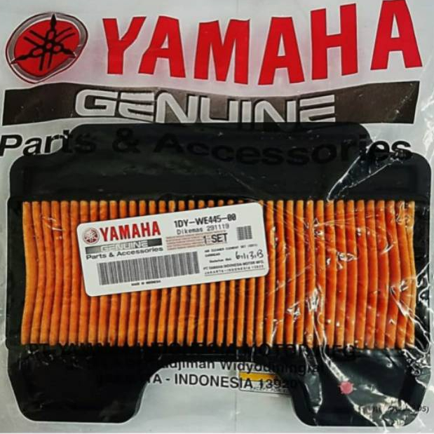 Original Yamaha Jupiter Z1 1DY-WE445-00 ไส้กรองอากาศรถจักรยานยนต์ ทนทาน และติดตั้งง่าย