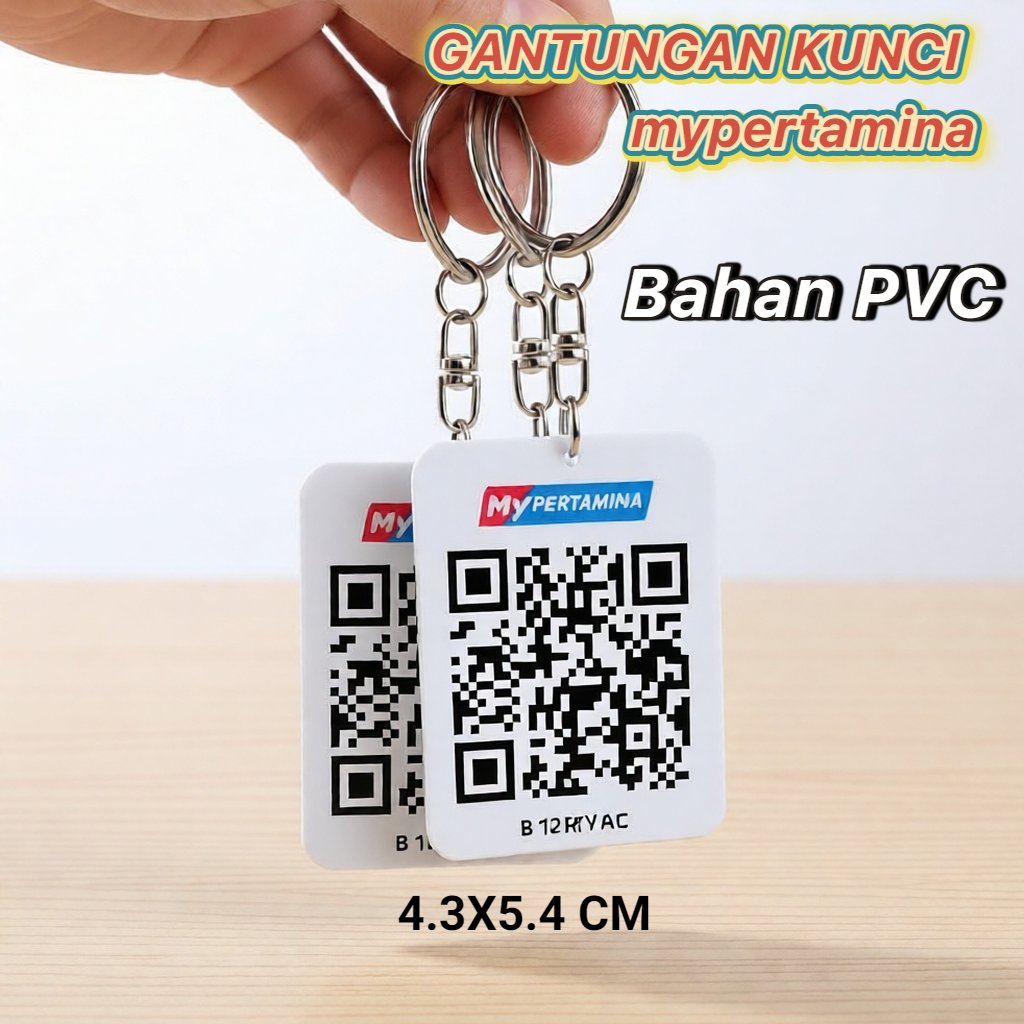 GANTUNGAN QR Keychain pertamina และ QR อื่นๆ