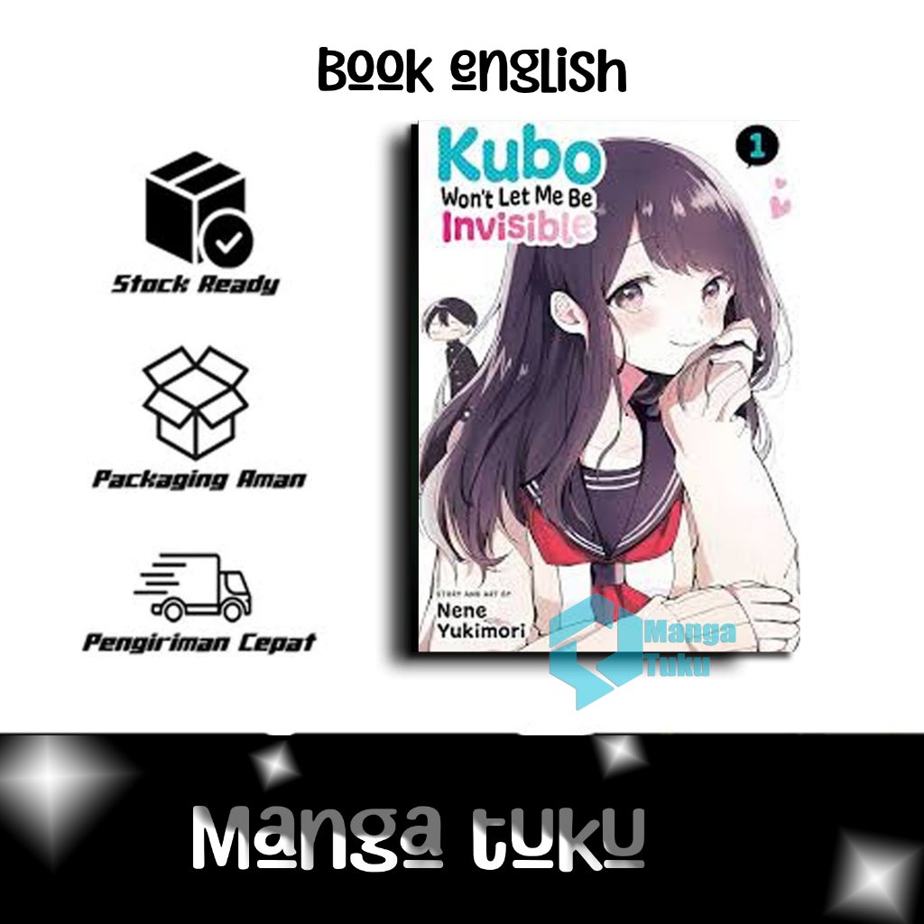 การ์ตูนมังงะ Kubo-san wa Mob wo Yurusanai Vol.1-12 โดย Yukimori Nene English - Space BookS