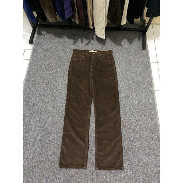 Corduroy Levis 505 สีน้ําตาล ไซส์ 30