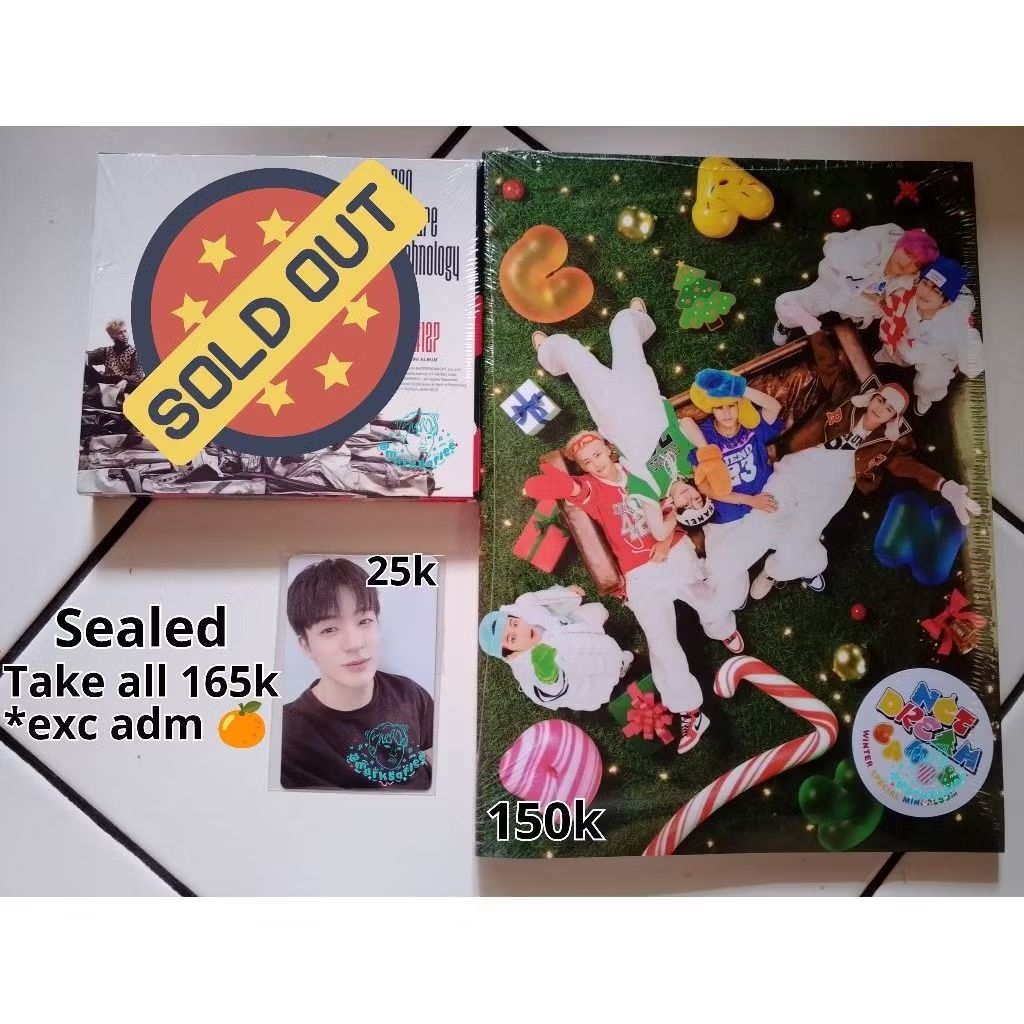NCT Dream Photobook PB Candy Photocard PC Jeno Berriz Shop Video Call Event JNJM Sealed Official