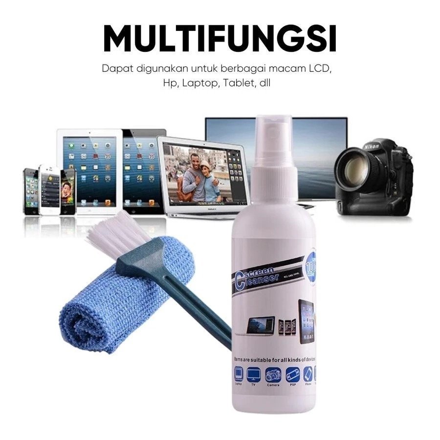 LAYAR น้ํายาทําความสะอาดหน้าจอแล็ปท็อป Lcd Display Camera PSP สมาร์ทโฟน PAD - ใหม่