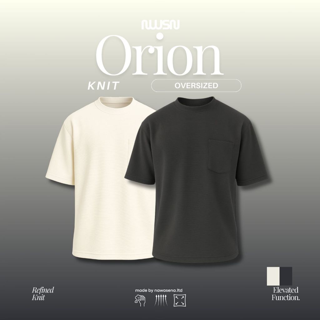 เสื้อยืดถัก NAWASENA ORION KNIT