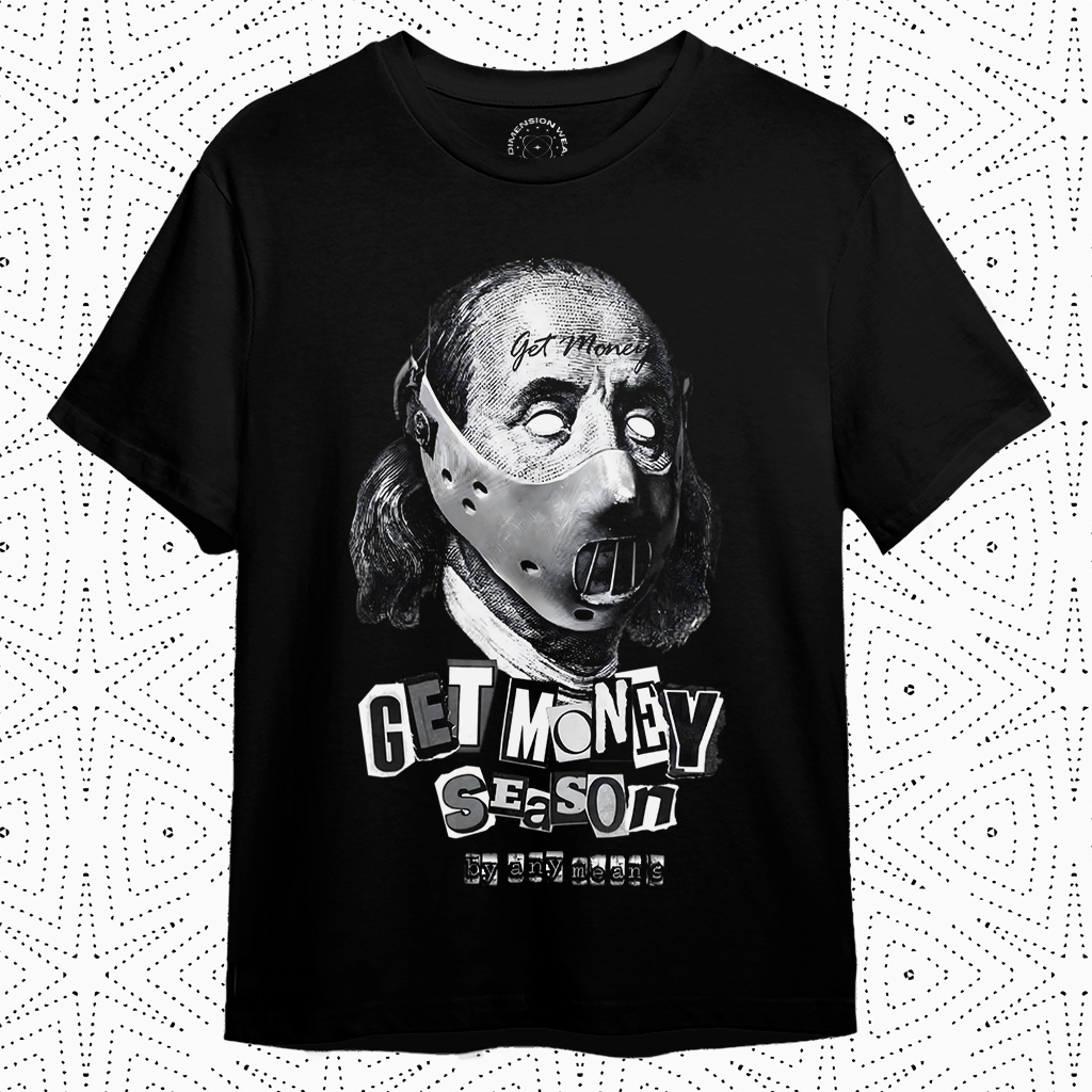 3D Cashed Out - เสื้อยืด Original Premium Distro 3D Cashed Out: The Silenced Icon - DM1495