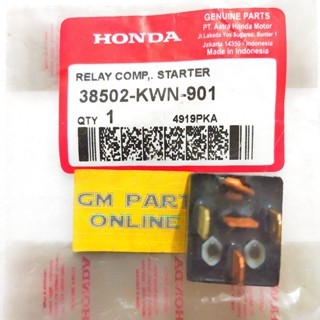 RELAY STATER VARIO 125 250 38502KWN901 ต้นฉบับ