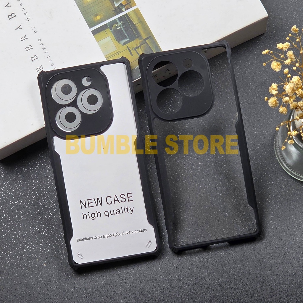 Itel S23 Itel S23 Plus Case Fusion Armor กันกระแทกโปร่งใส Premium Casing Itel S23 Itel S23 Plus