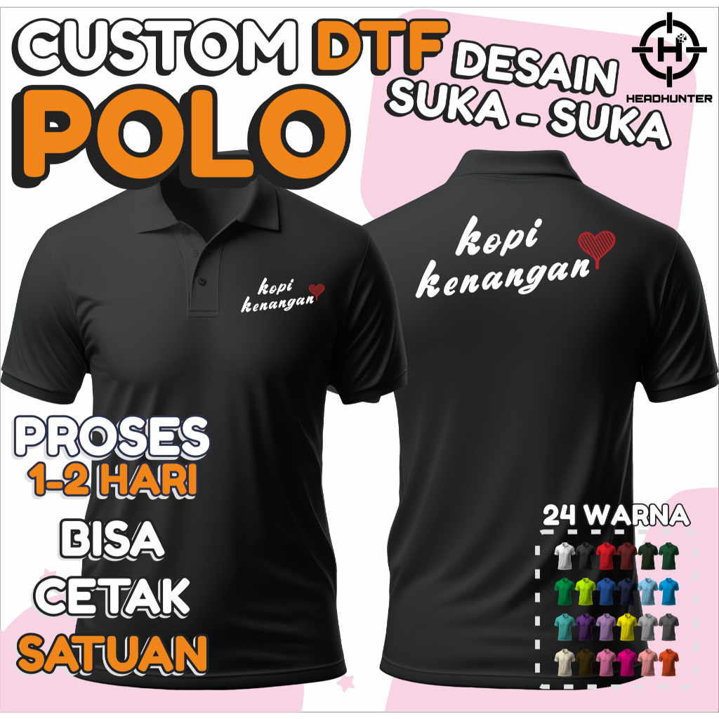 โปโลที่กําหนดเอง DTF หน้าจอการพิมพ์พนักงานบริษัทเสื้อคอปกที่กําหนดเองกาแฟเสื้อโปโลเสื้อโปโล