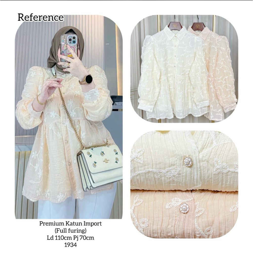 YLC Top / Blouse รหัส 1934