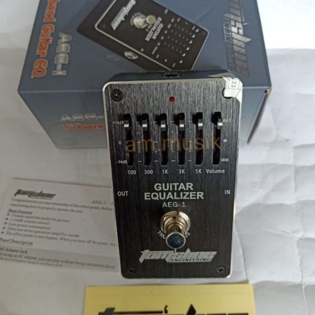 ต้นฉบับ AEG1 AROMA EQUALIZER PEDAL AEG 1
