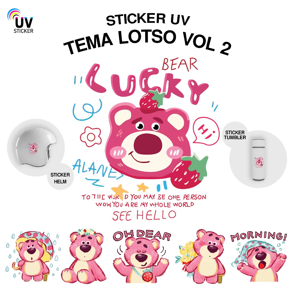 สติ๊กเกอร์ยูวี - LOTSO THEME VOL 2 | สติ๊กเกอร์ยูวี, สติ๊กเกอร์มอเตอร์ไซค์, สติ๊กเกอร์ติดรถ, สติ๊กเก
