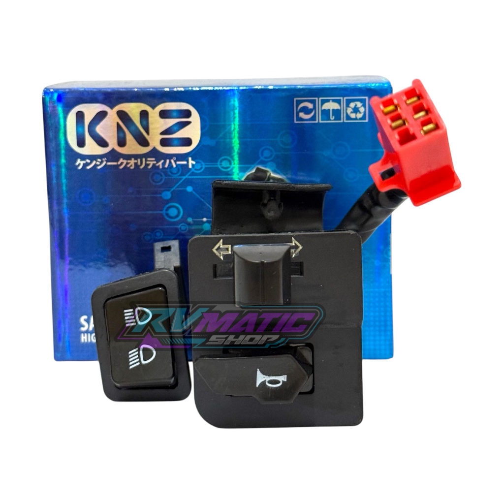 TOMBOL ซ้าย SWITCH HOLDER ปุ่ม FREEGO FAZIZIO GRAND FILANO GEAR 125 KNZ BRAND PART